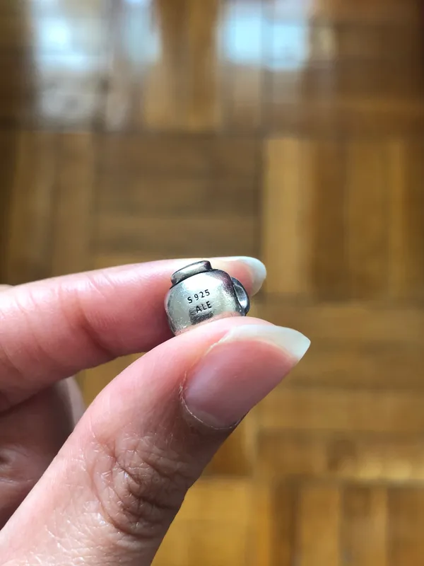 Pandora Sterling Silver Pig Charm - Image 2