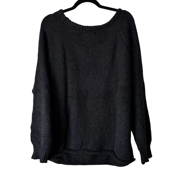 Fashion Oversized Sweater‎ Knit Pullover Long Sleeve Relaxed Fit XL - Image 6