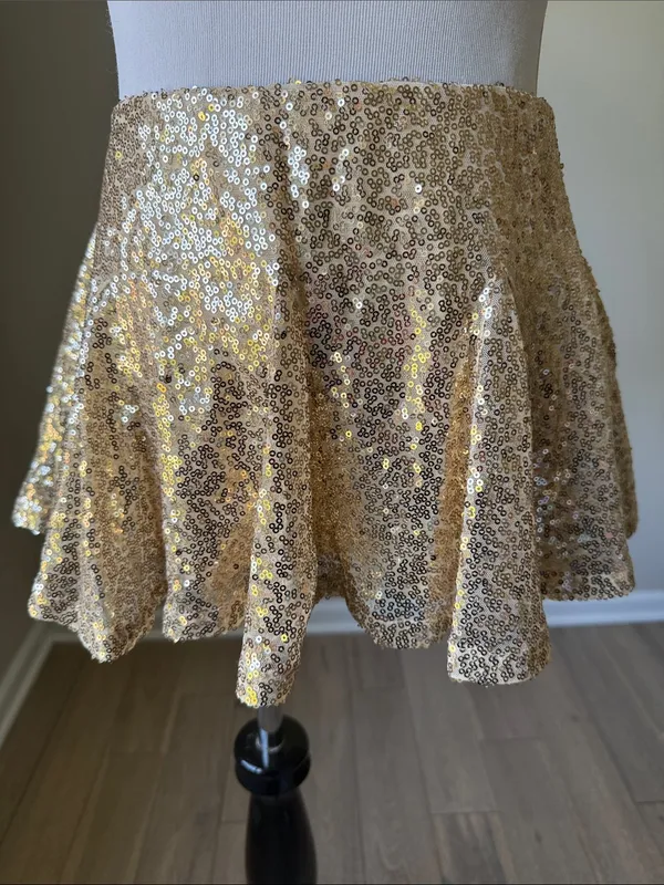 Lucy In The Sky Sequin Flare Skirt - Image 2