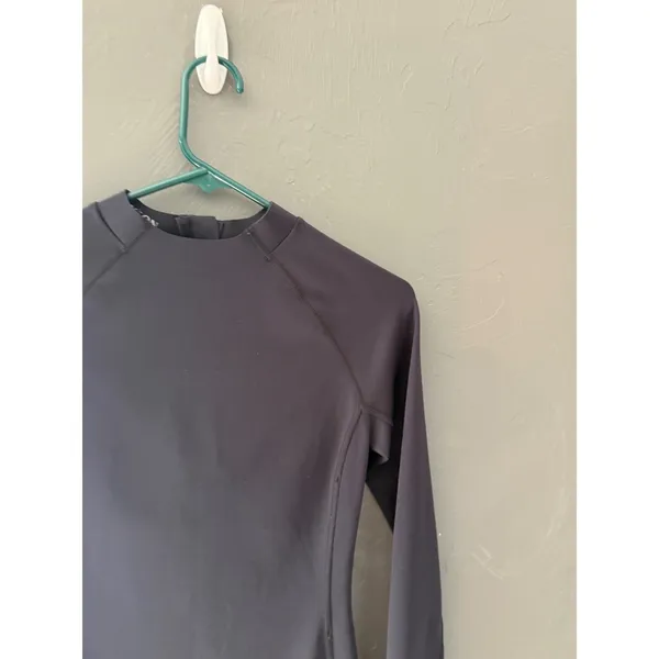 Greyson Womens XS Black Long Sleeve Mock Golf Quarter Zip Performance Mini Dress - Image 3