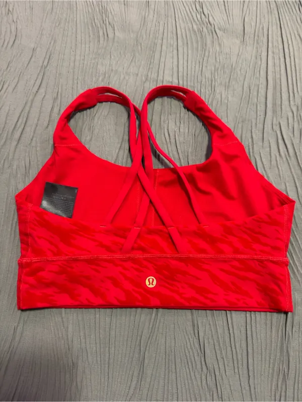 lululemon athletica Red Strappy Sports Bra - Image 2