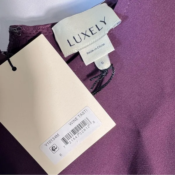 NWT Luxley by Maggy London Sleek Midi Sheath Dress Size 6‎ - Image 8
