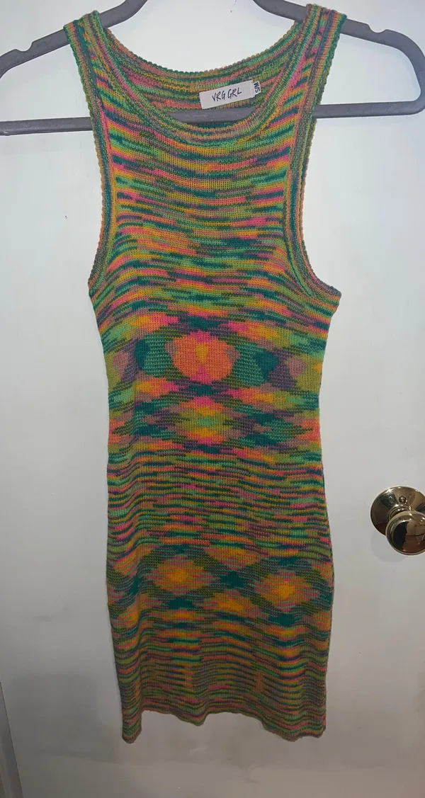 On The Horizon Knit Mini Dress - Image 3