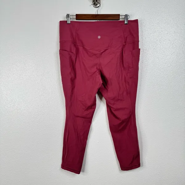 Athleta‎ Salutation Stash 7/8 Tight Leggings Size Xlarge - Image 2