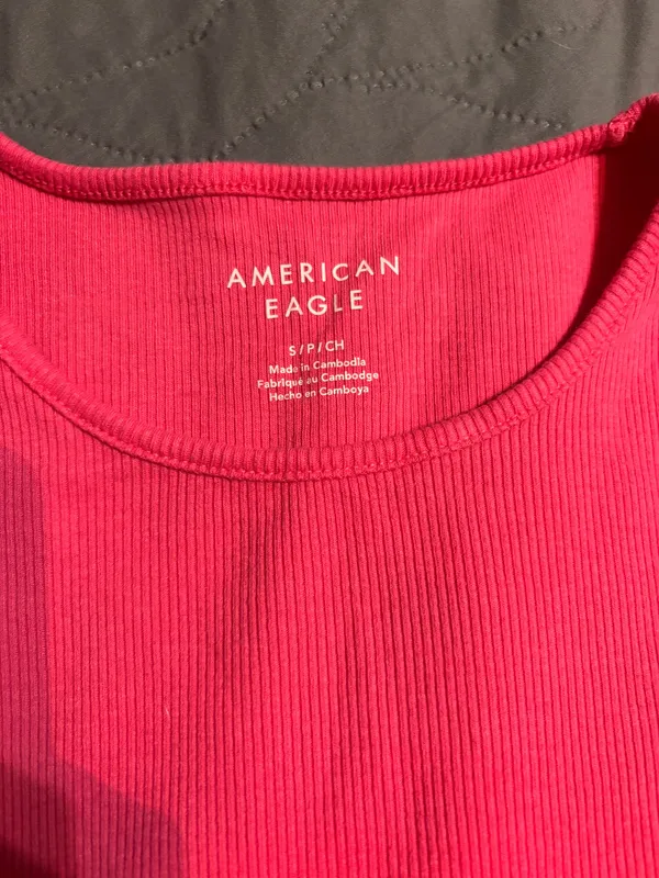 American Eagle Tank Top Crop Top - Image 3