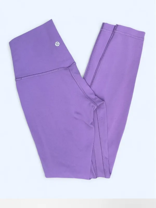 Lululemon Align Purple High-Rise leggings 28” Yoga Pilates Gym Loungewear Size 4 - Image 4