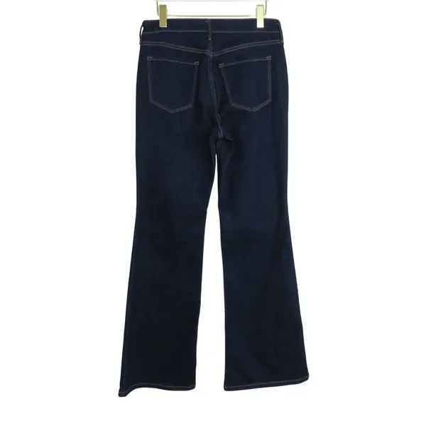 Old Navy High Rise Wow Flare Jeans Dark Wash High Waist Jeans Flared Size 8 - Image 5