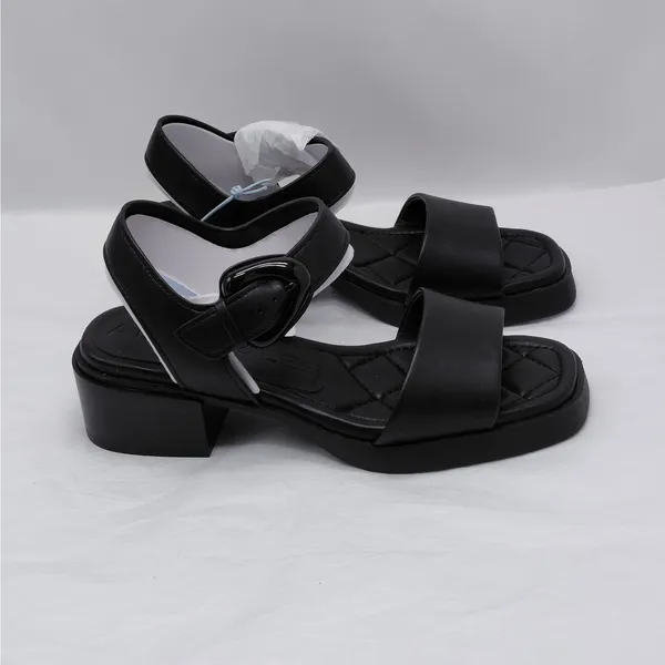 Aerosoles Women Platform Sandals Size 6 Black Comfort Block Heel Everyday Shoes - Image 13