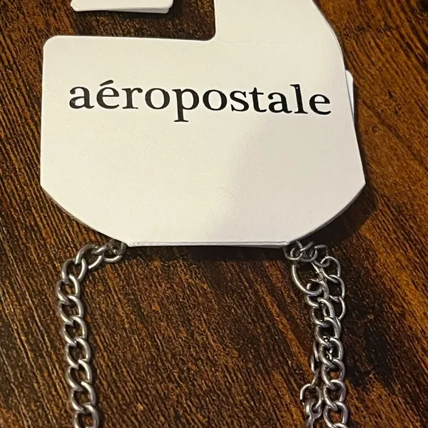 Aeropostale Rhinestone Silver-tone Necklace - Image 3