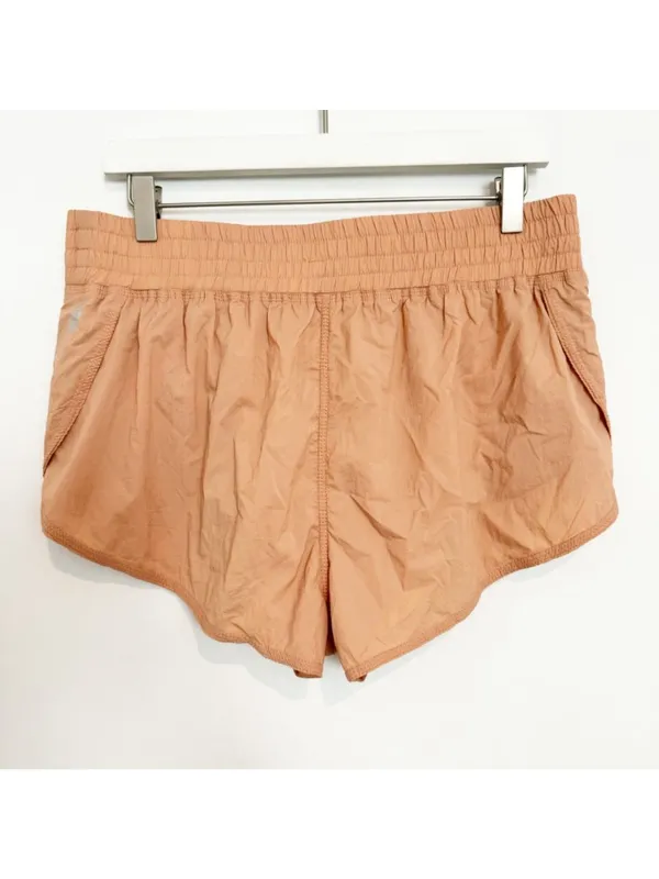 Free People Namaslay Shorts Size Large Pink Lined Athletic Dolphin Sporty‎ Chic - Image 7