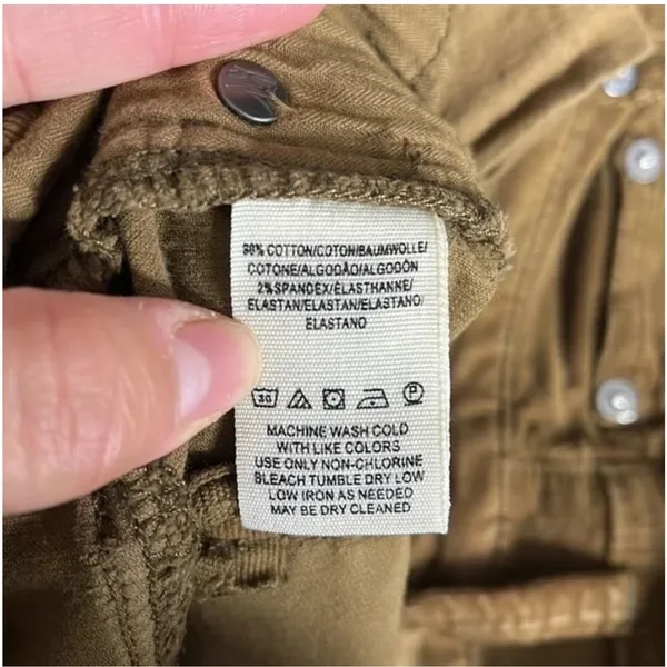 Free People We The Free “Just Float On” Corduroy Flare Pants Size 26 - Image 11