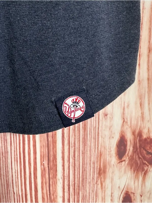 Nike Athletic Cut MLB New York Yankees Navy Ombre Gray Logo Tank Top Sz S - Image 6