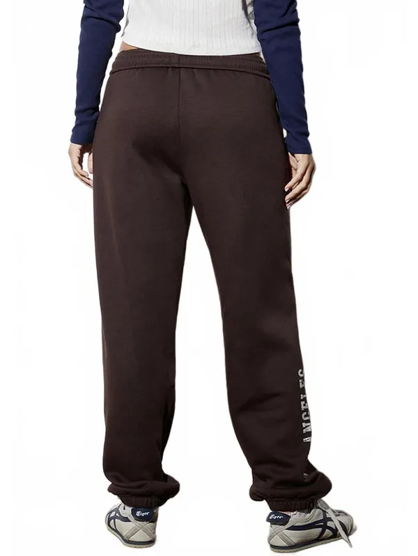 Pacsun Los Angeles Nineteen Eighty Texture Sweatpants NWT LA Brown Small - Image 3