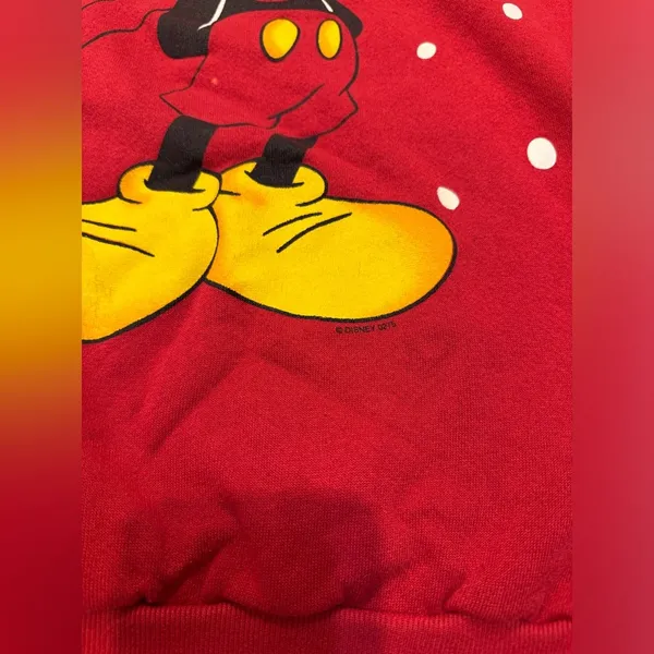vintage christmas crewneck disney - Image 3