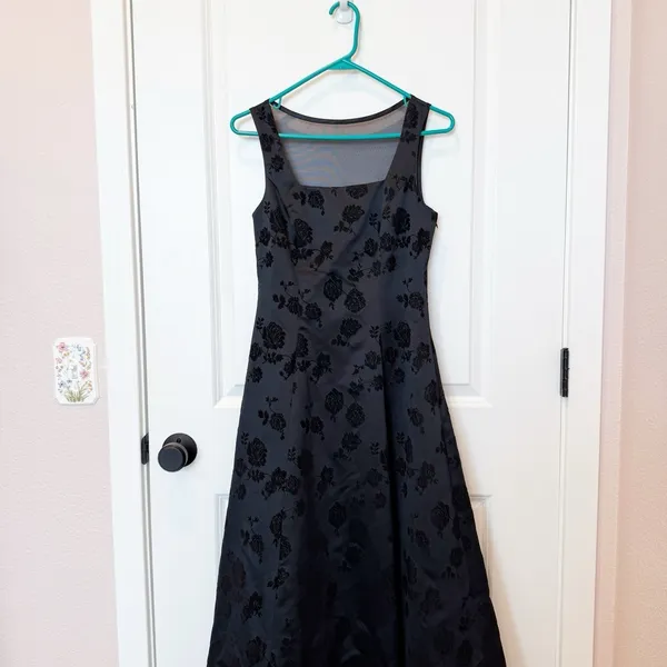 Vintage Blondie Nites Y2K Whimsigoth‎ Prom Dress Size 3/4 Fairy Velvet Burnout - Image 2