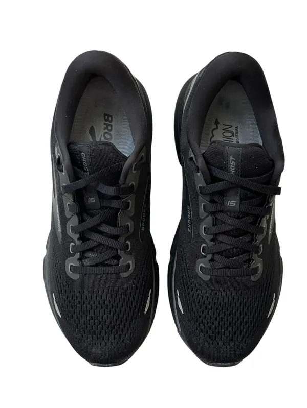 Brooks ghost 15 black running shoes 9 women’s - Image 7