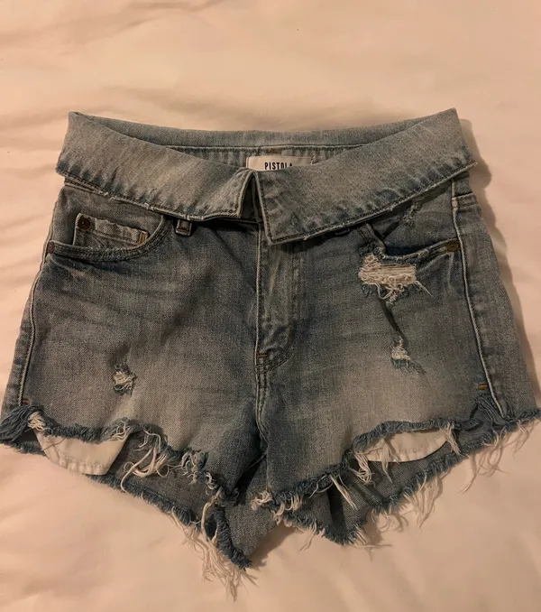 Pistola Denim Cut-off Shorts Size 25 - Image 2