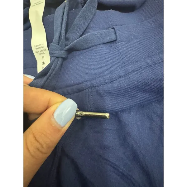 Lululemon size 8 ready to rulu joggers navy blue joggers lulu everyday pants - Image 5