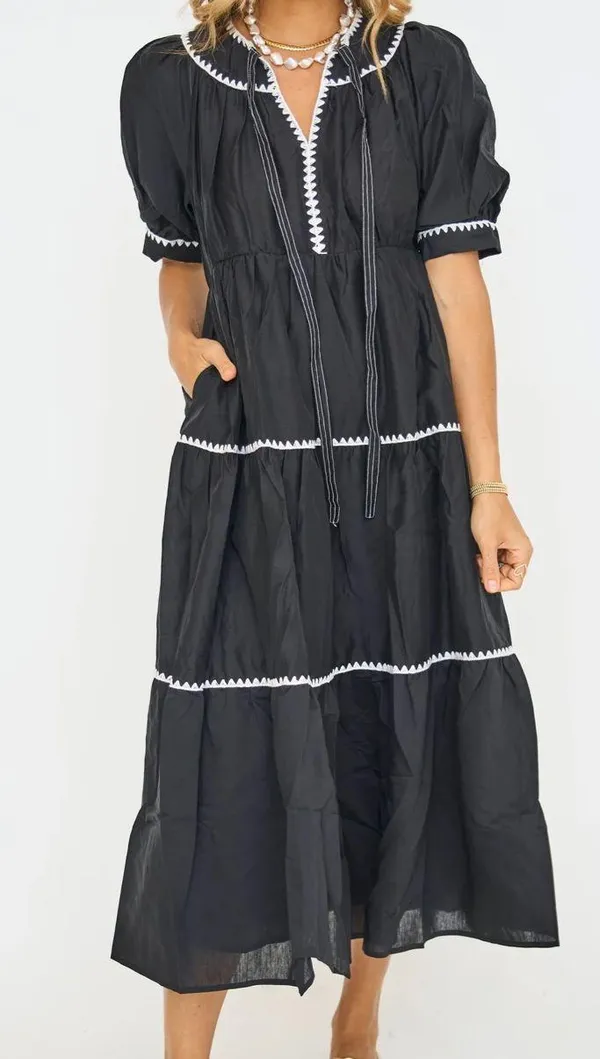 English Factory Elle embroidery midi dress - brand new with tags - Image 2