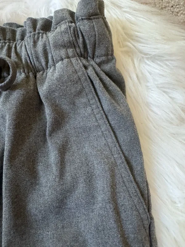 Abercrombie & Fitch Paperbag Waist Drawstring Straight Leg Pants size XS - Image 7