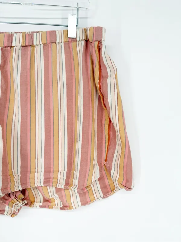 Madewell Rainbow‎ Stripe 2 Piece Pajama Set Women's XL Cozy Lounge - Image 9