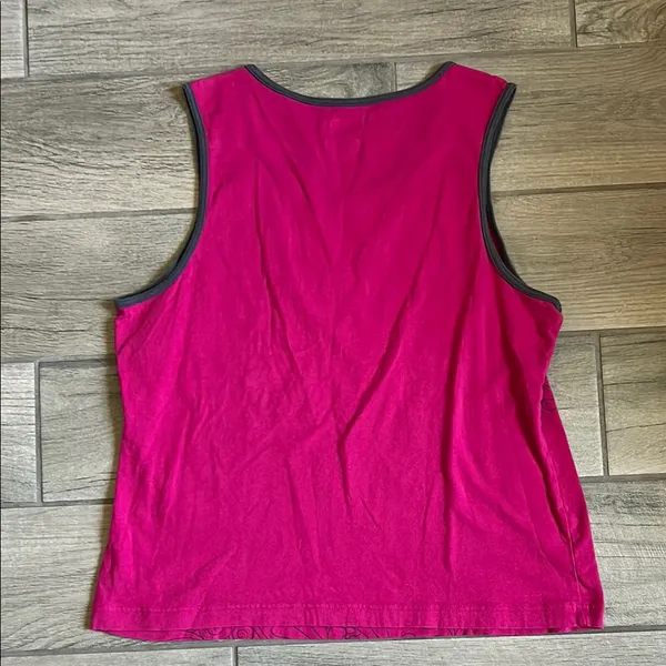 Fila Pink Boxy Relaxed Tank Top - Image 5
