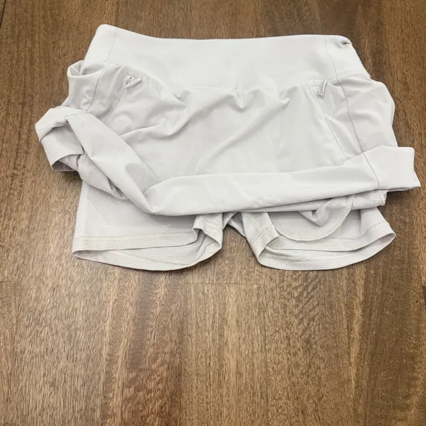 Athleta Beige Soho Skort Athletic Golf Tennis Skirt with Pockets Womens Size 0 - Image 3