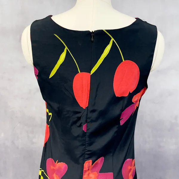 VTG Jennifer Jeffries Womens Sleeveless Dress Size 12 Artsy Going‎ Out Gallery - Image 10