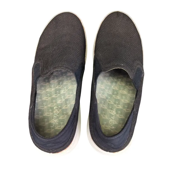 OluKai Ki'Ihele III Women's Black Textile Slip On Sneakers‎ Casual Shoes US 6.5 - Image 6