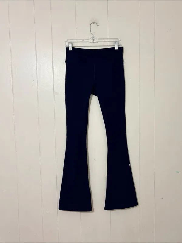 Splits59 Raquel High Waist Flared Leggings Indigo Navy Size M - Image 3