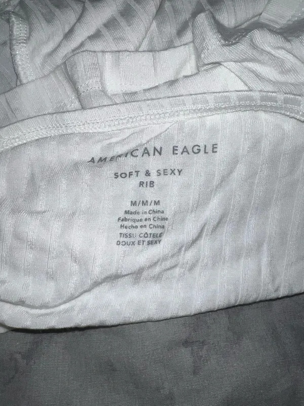 American Eagle Tube Top White - Image 3