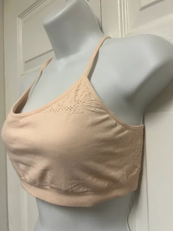 Fabletics Chelsea Apricot Seamless Racerback Bralette - Image 5