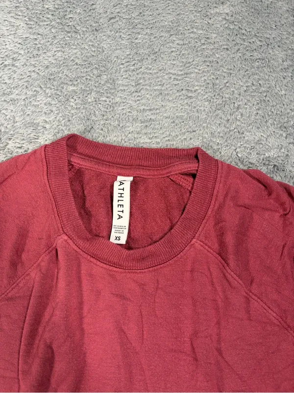 Athleta Long-Sleeve Crew shirt Dusty Rose XS - Image 2