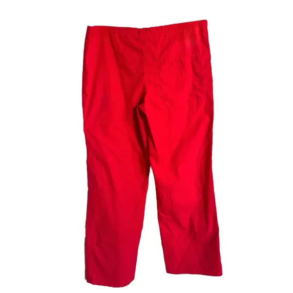 Burcs Georgia Bulldogs UGA Red Scrub Pants Drawstring Small Cotton‎ Blend Unisex - Image 5
