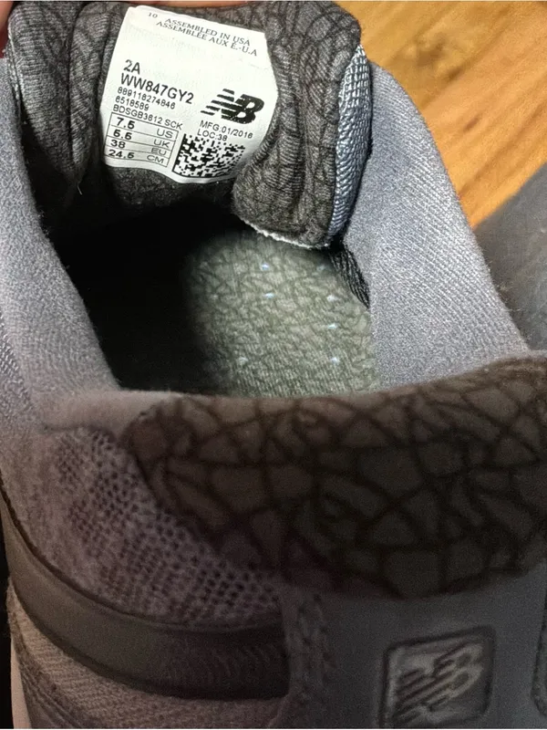 New Balance 847v2 Women's Gray Walking Shoes Size 7.5 US - Image 11
