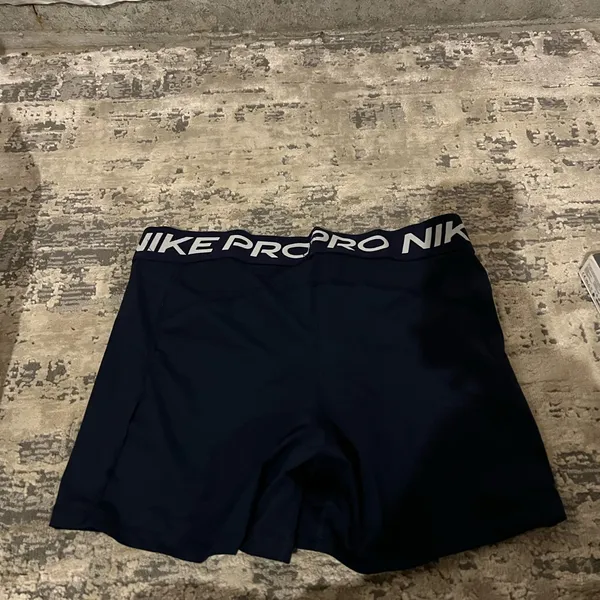 Nike Navy Blue Pro 365 Shorts Size XL - Image 5