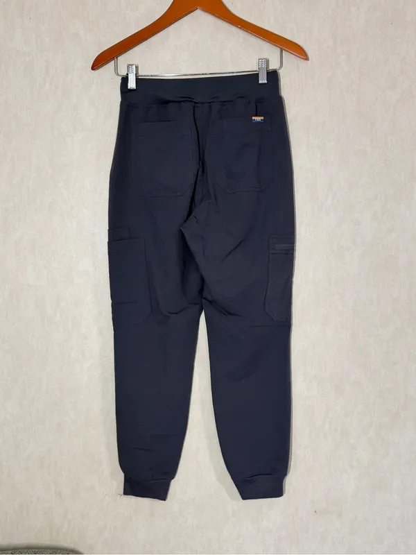 Figs Women’s Zamora Jogger Scrub Pants Pride Edition in Gray XSP - Image 4