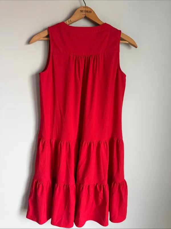 Tuckernuck Pomander Place Kenzo Sleeveless Crepe Dress Small - Image 5