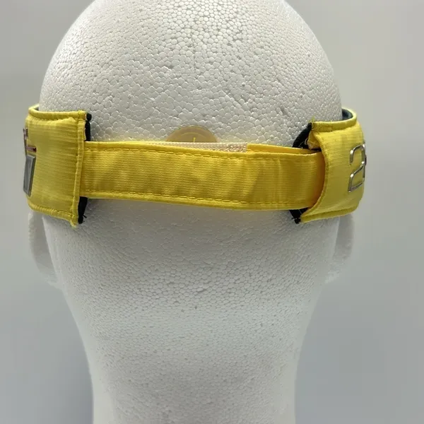 Nike‎ Golf VRS 20XI Swoosh Logo Embroidered Adjustable Athletic Visor Yellow Hat - Image 3
