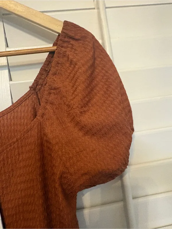 Sanctuary Gracie Burnt Orange Dress Size XS - Image 5