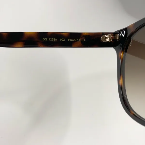 Gucci Authentic Women's Cat-Eye Sunglasses in Tortoise & Havana/Brown ~ BNIB! - Image 5