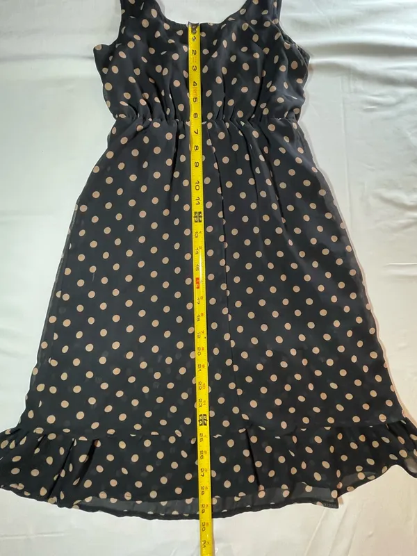 Maurices Black Dress‎ with Polka Dots - Image 5