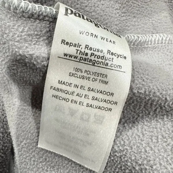 Patagonia Micro D Fleece Henley Colorblock Shirt Women’s Small - Image 3
