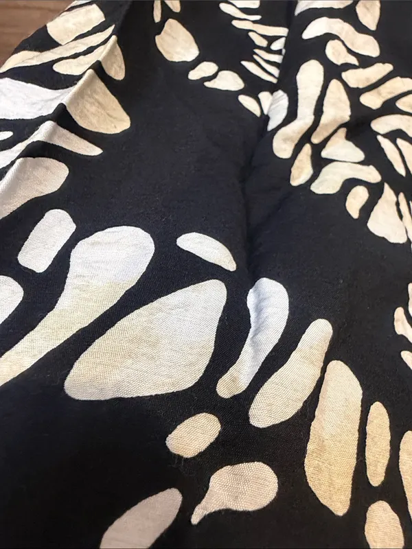 Nine West Black and White Tie-Front Sundress Size CS - C31-064 - Image 3
