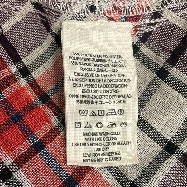 Free People Stitch Detail Plaid Boho Western Snap Shirt in Ash Combo Size Medium - Image 11