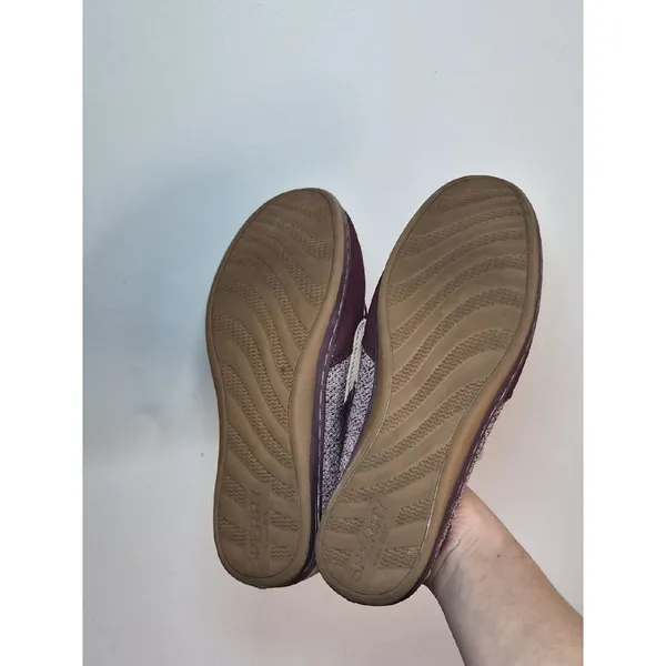 Sperry Burgundy Leather Boat Shoes with Cream Accent - Image 6
