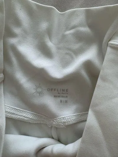 White Aerie Crossover Shorts - Image 2