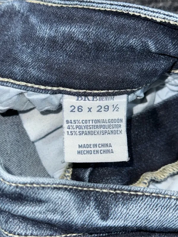 Buckle BKE Billie Slim Fit High Rise Tailored Bootcut Jeans Sz 26 x 29.5 PBK126S - Image 9