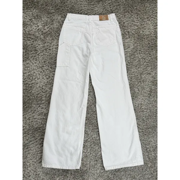 We the Free by Free People Tinsley Baggy High Rise Straight Leg Jeans Women's 27 - Image 6