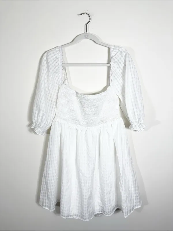 Beginning Boutique Rubi White Mini Dress Size 12 - Image 4